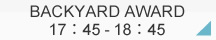 BACKYARD AWARD